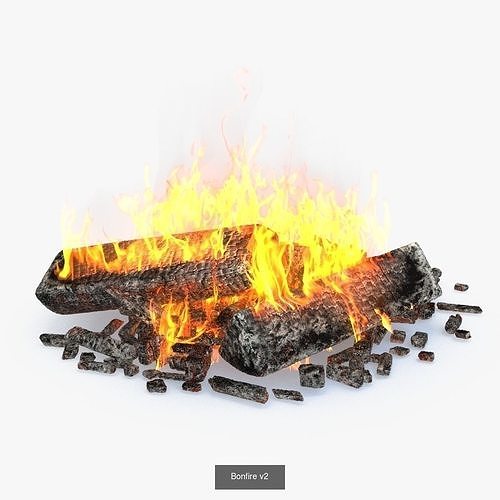 BBQ Campfire Collection 3D Model Pack 4