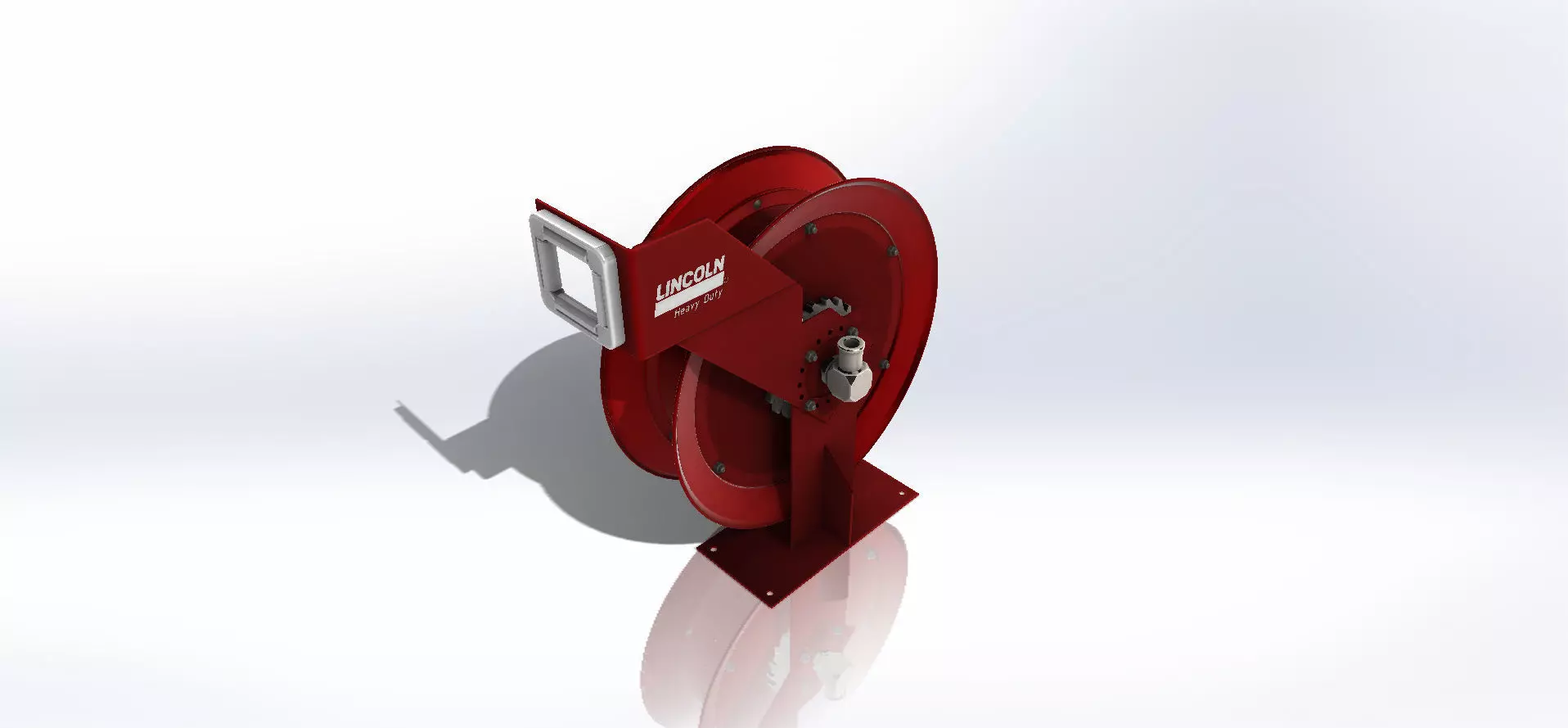 Lincoln Hose Reel 82206 3D model_0