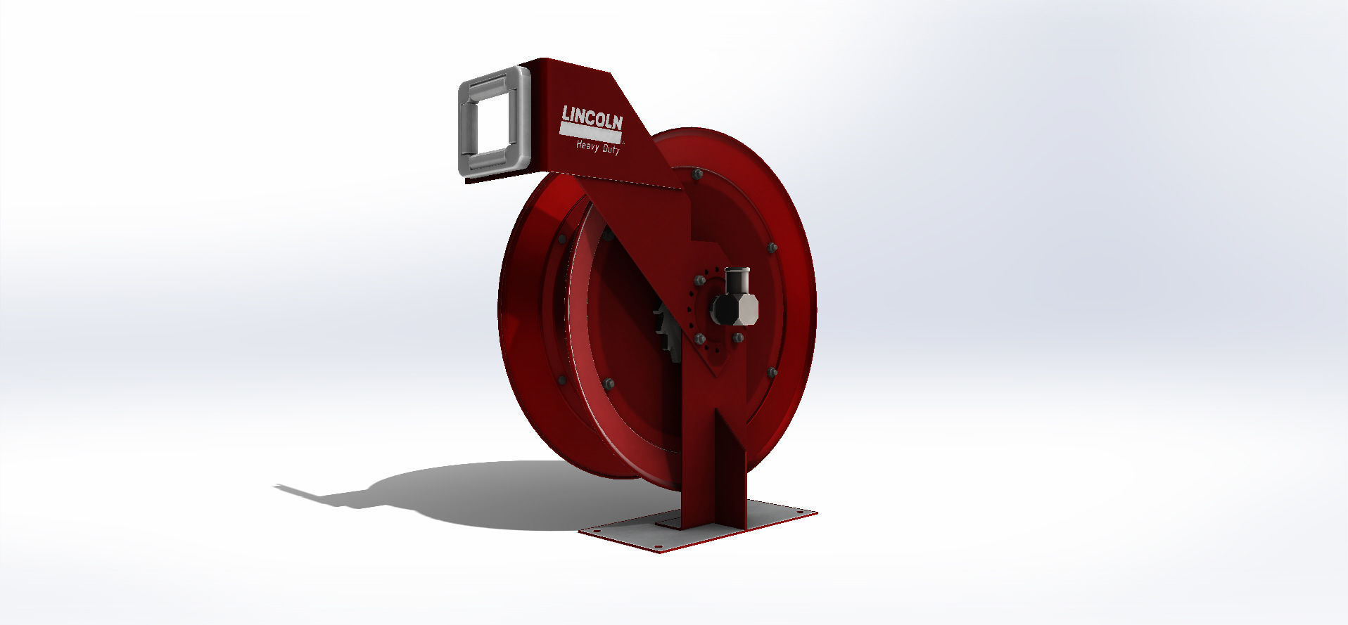 Lincoln Hose Reel 82206 3D model_1