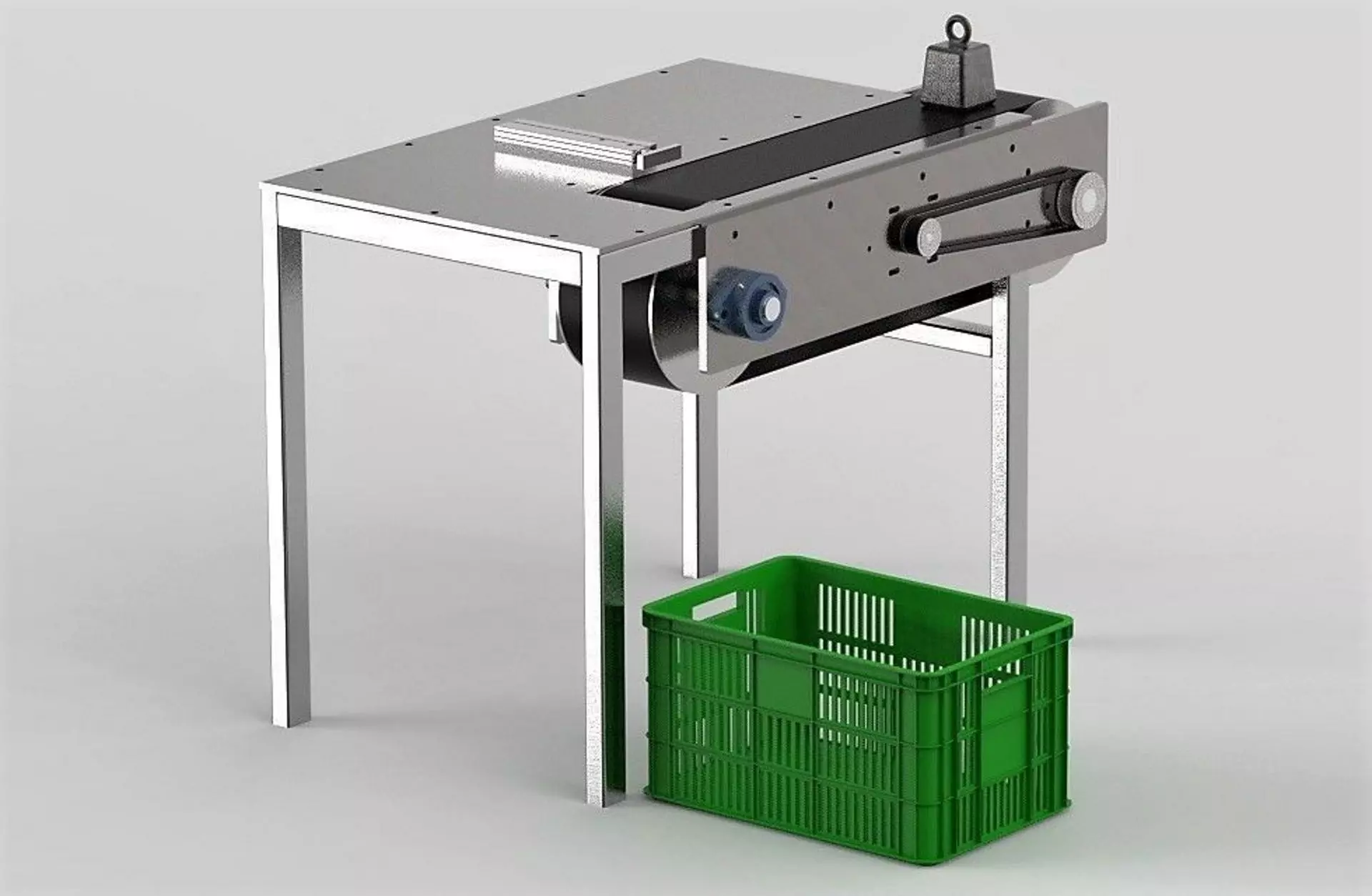 Basket Test Machine 3D model_0