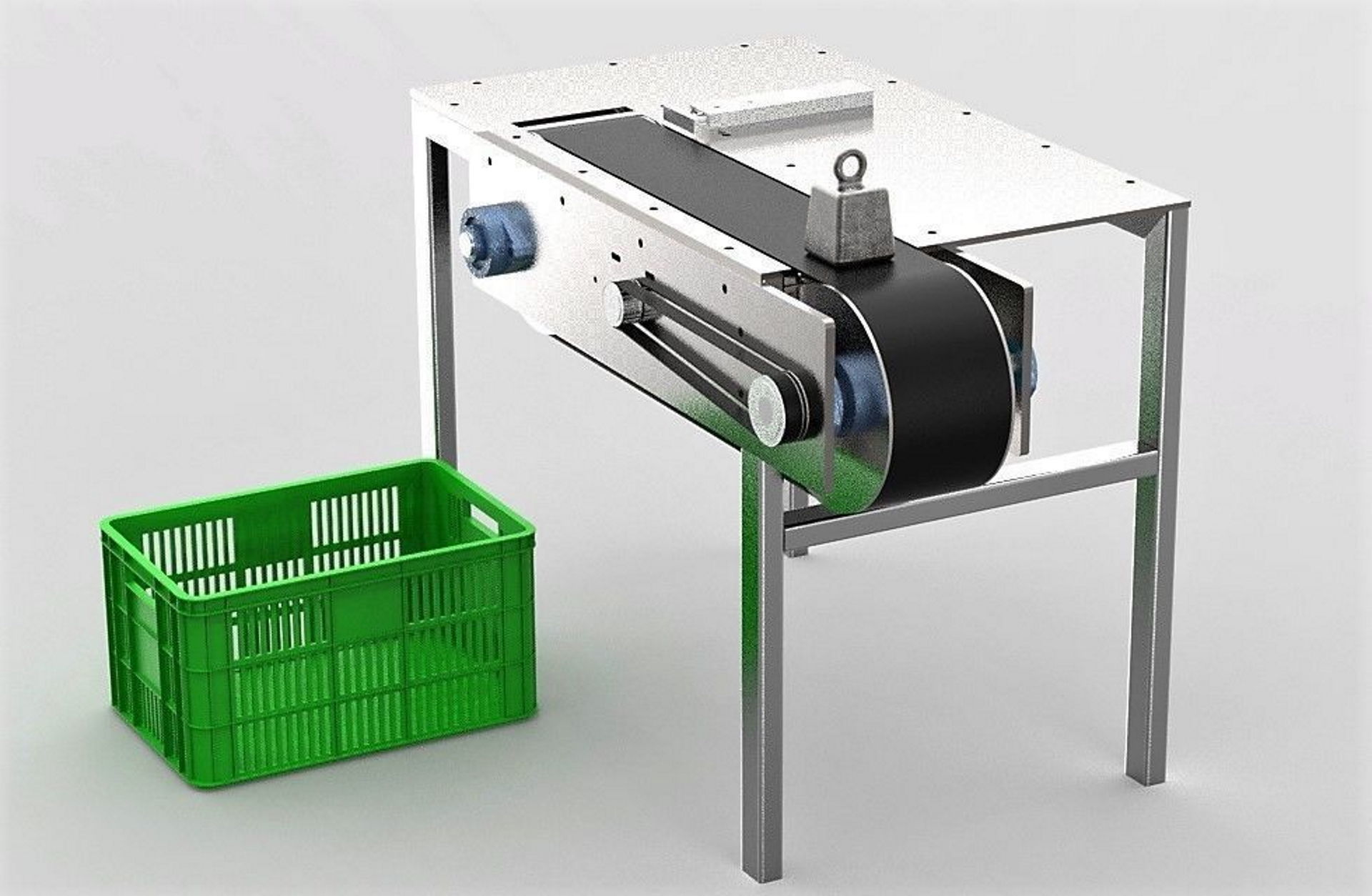 Basket Test Machine 3D model_2