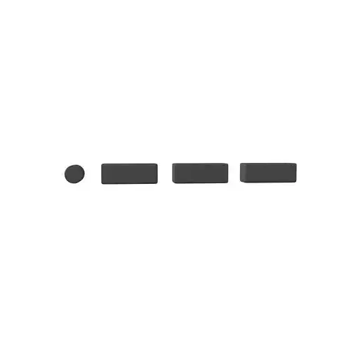 Morse Code J v1 001 Low-poly 3D model