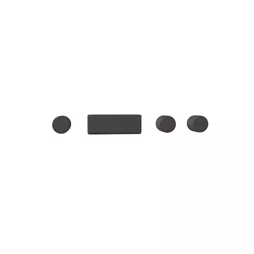 Morse Code L v1 001 Low-poly 3D model
