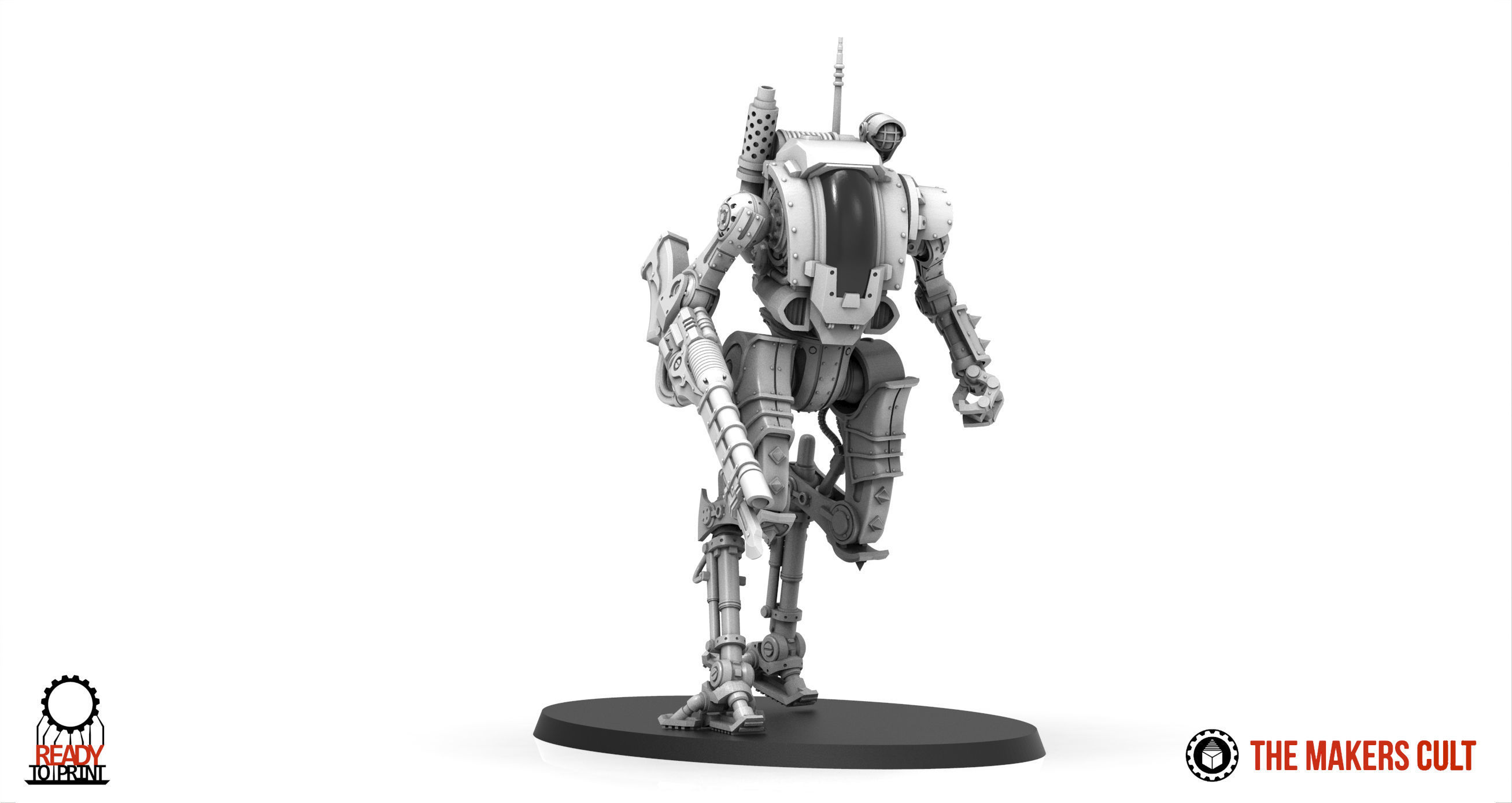 Dark Techno - Altus Pattern Striders 3D print model_6