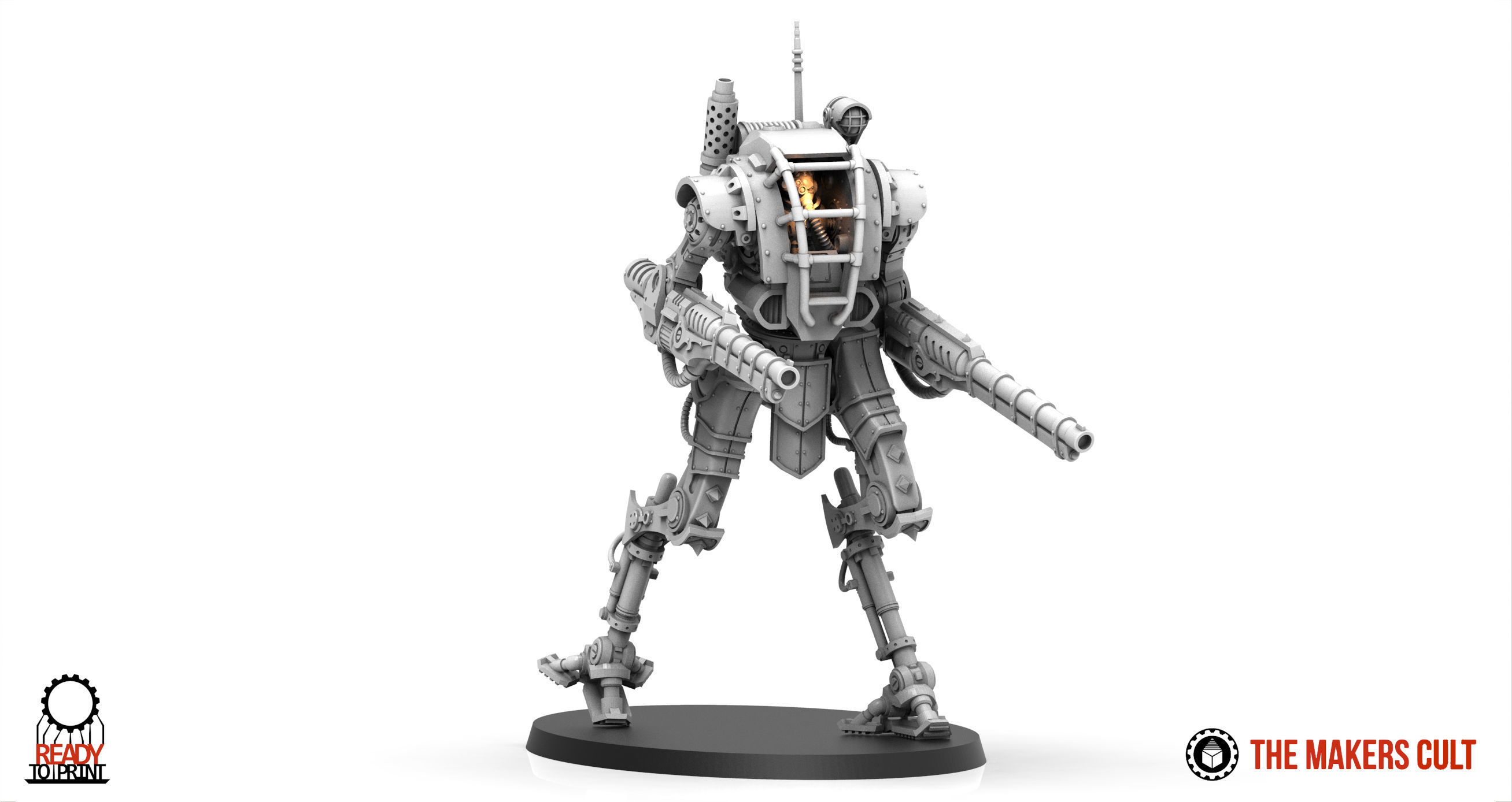 Dark Techno - Altus Pattern Striders 3D print model_4