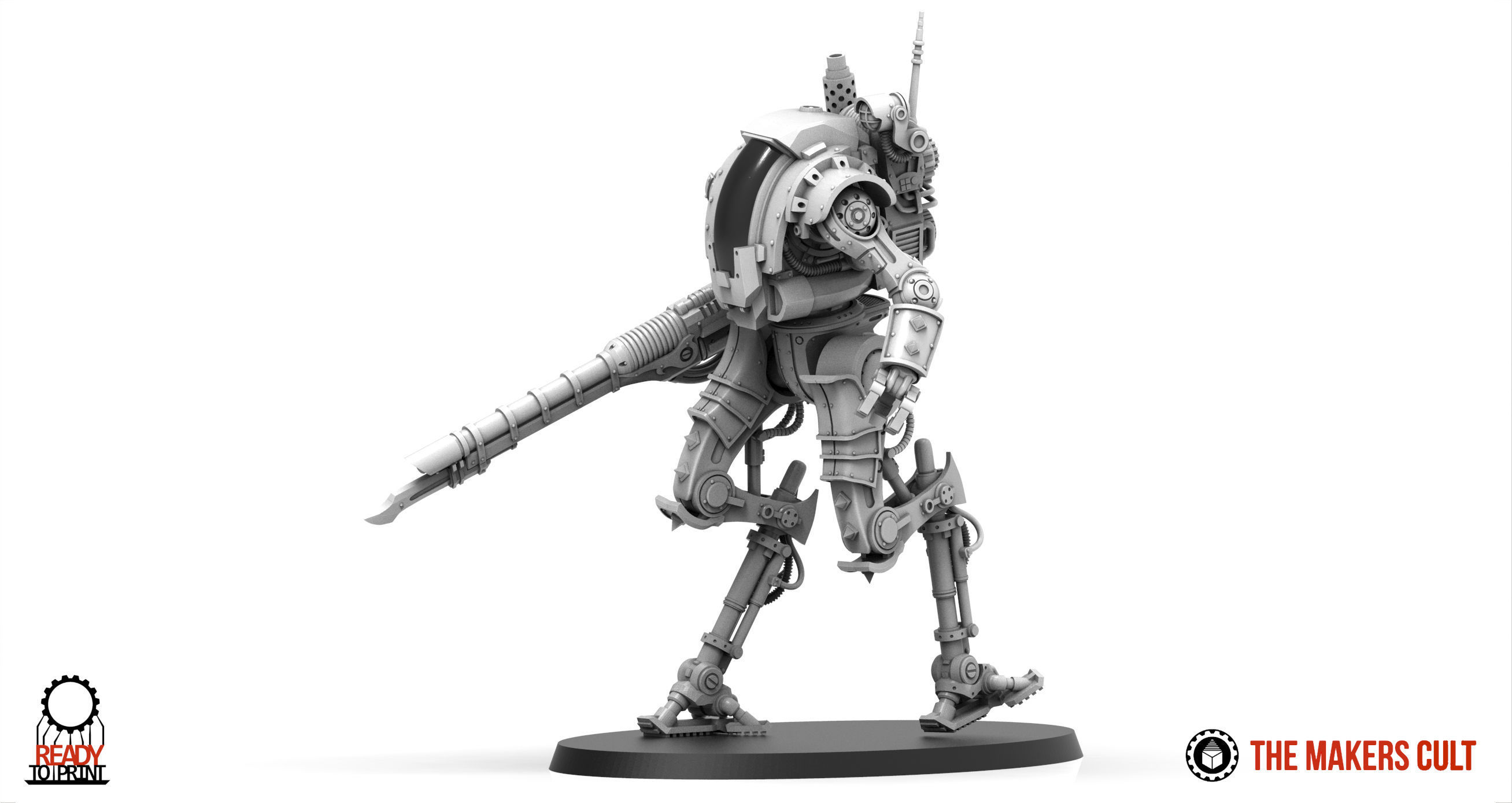 Dark Techno - Altus Pattern Striders 3D print model_5