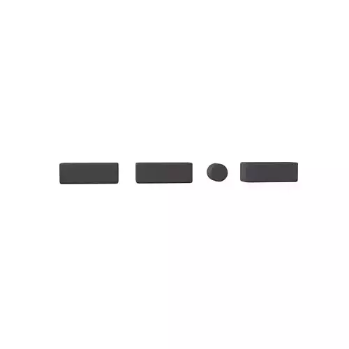 Morse Code Q v1 001 Low-poly 3D model