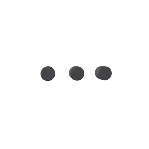 Morse Code S v1 001 Low-poly 3D model