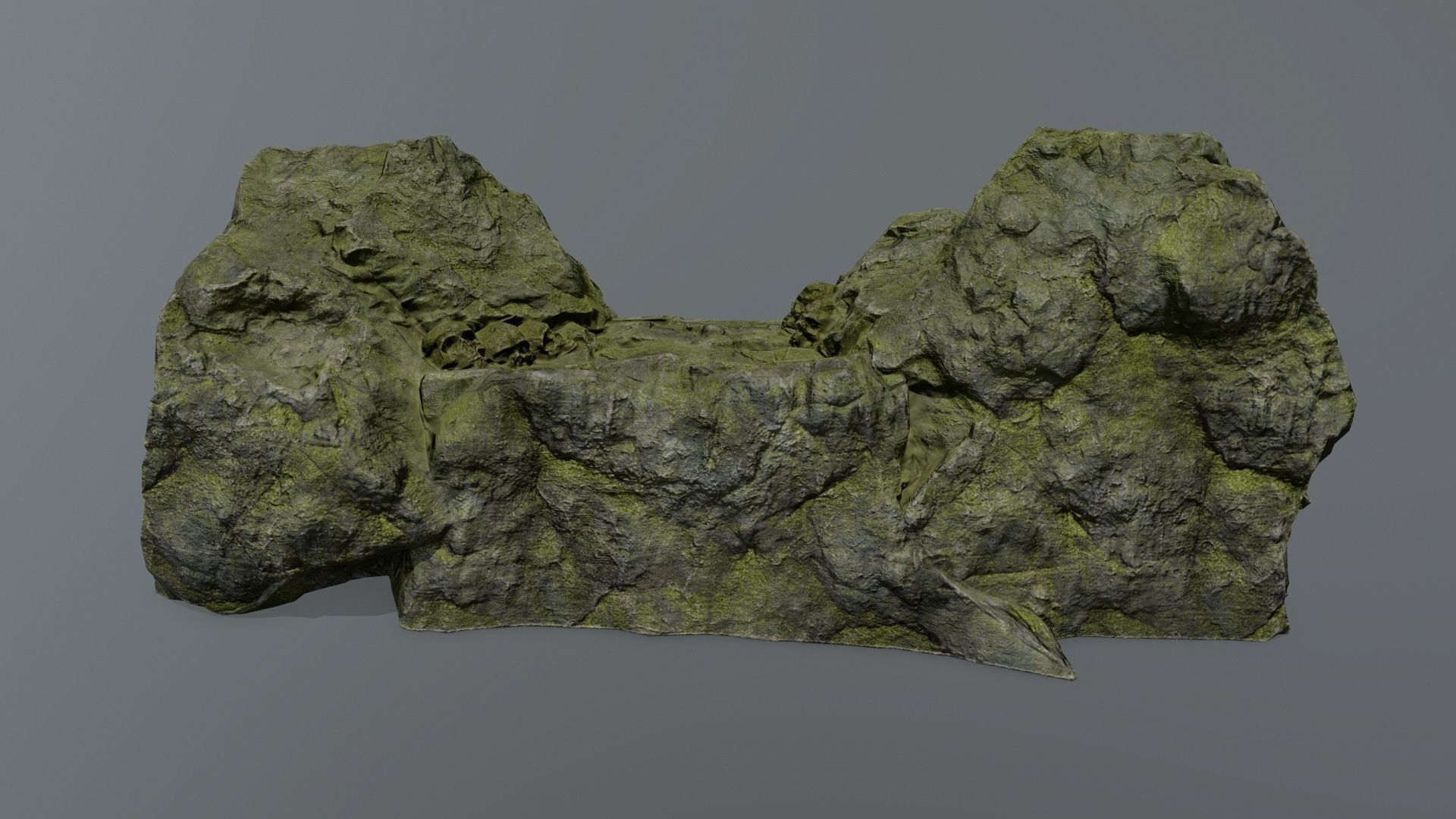 stairs Low-poly 3D model_7