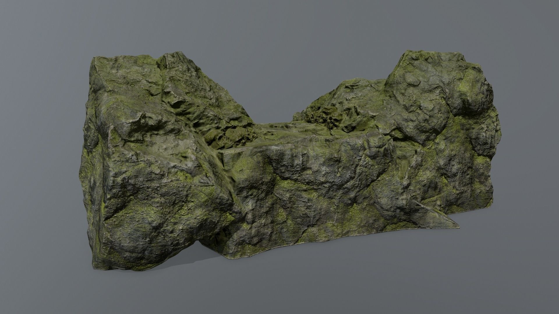 stairs Low-poly 3D model_6