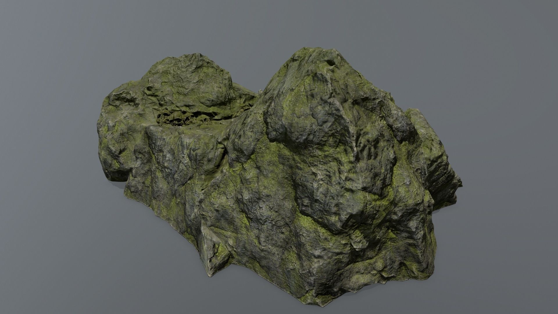 stairs Low-poly 3D model_8