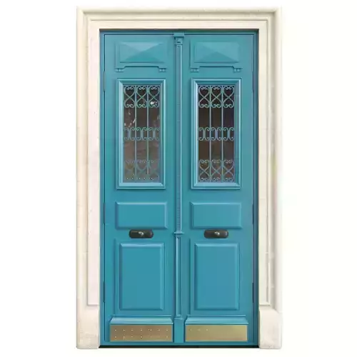 Entrance classic door 107