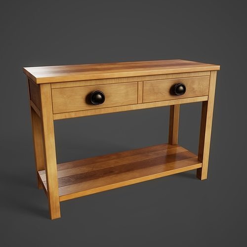 Furniture Console Table Country Low-poly 3D model