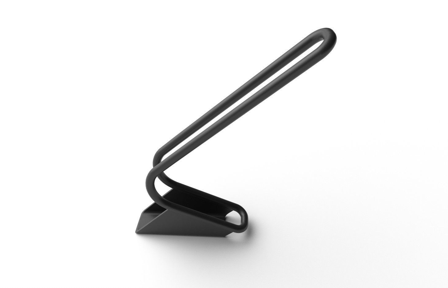 Bike Rack M02 Low-poly 3D model_6