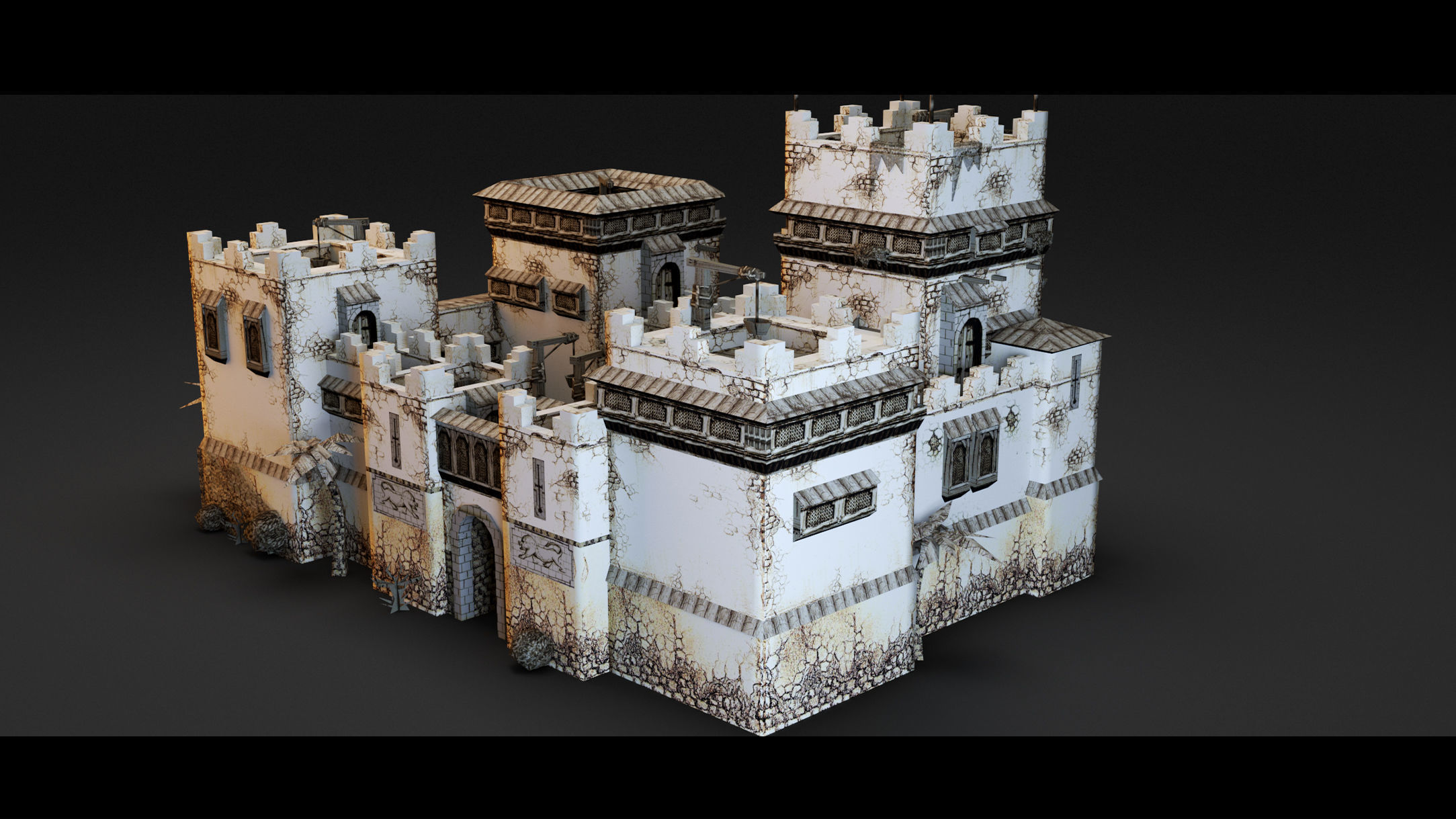 Fortress- 3d Model 3D model_2