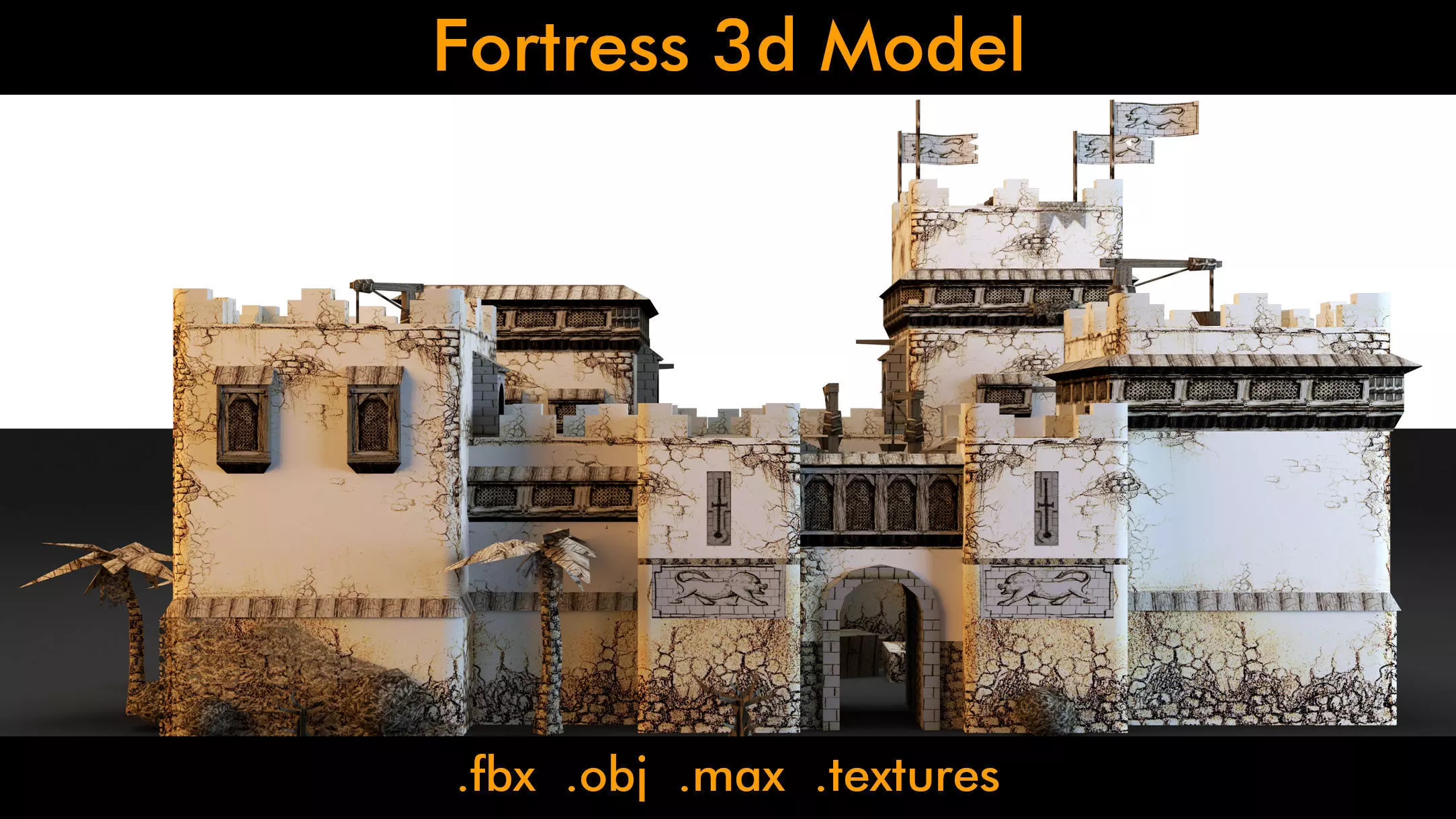 Fortress- 3d Model 3D model_0