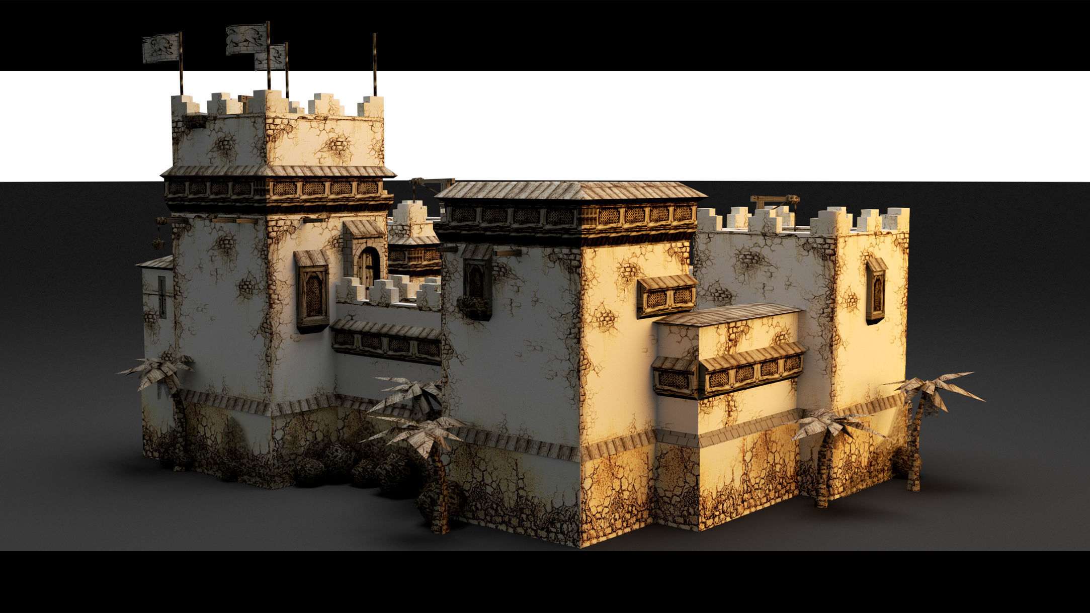 Fortress- 3d Model 3D model_3