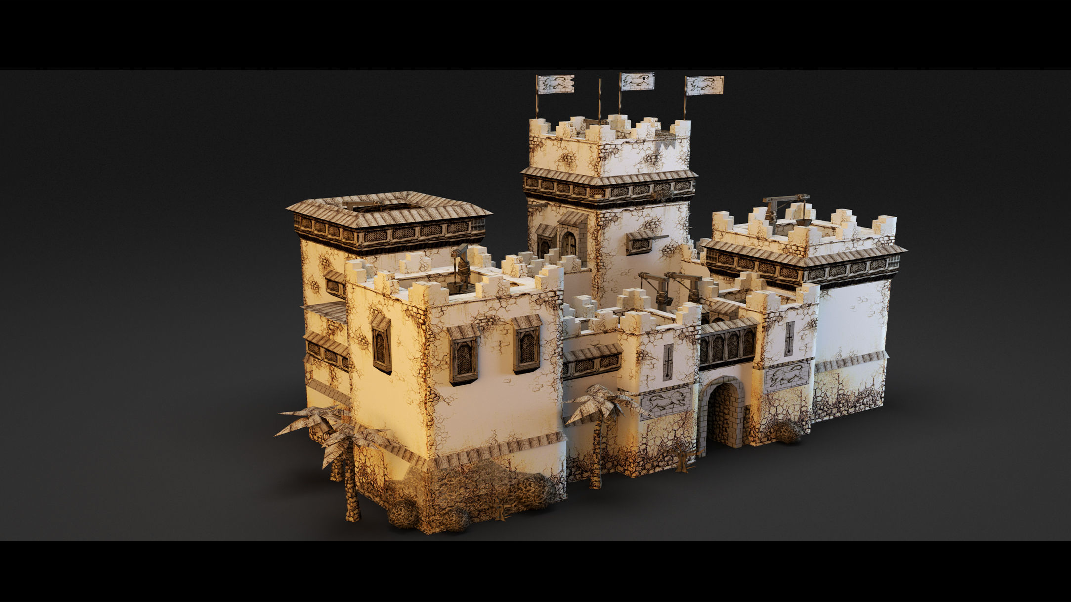 Fortress- 3d Model 3D model_1