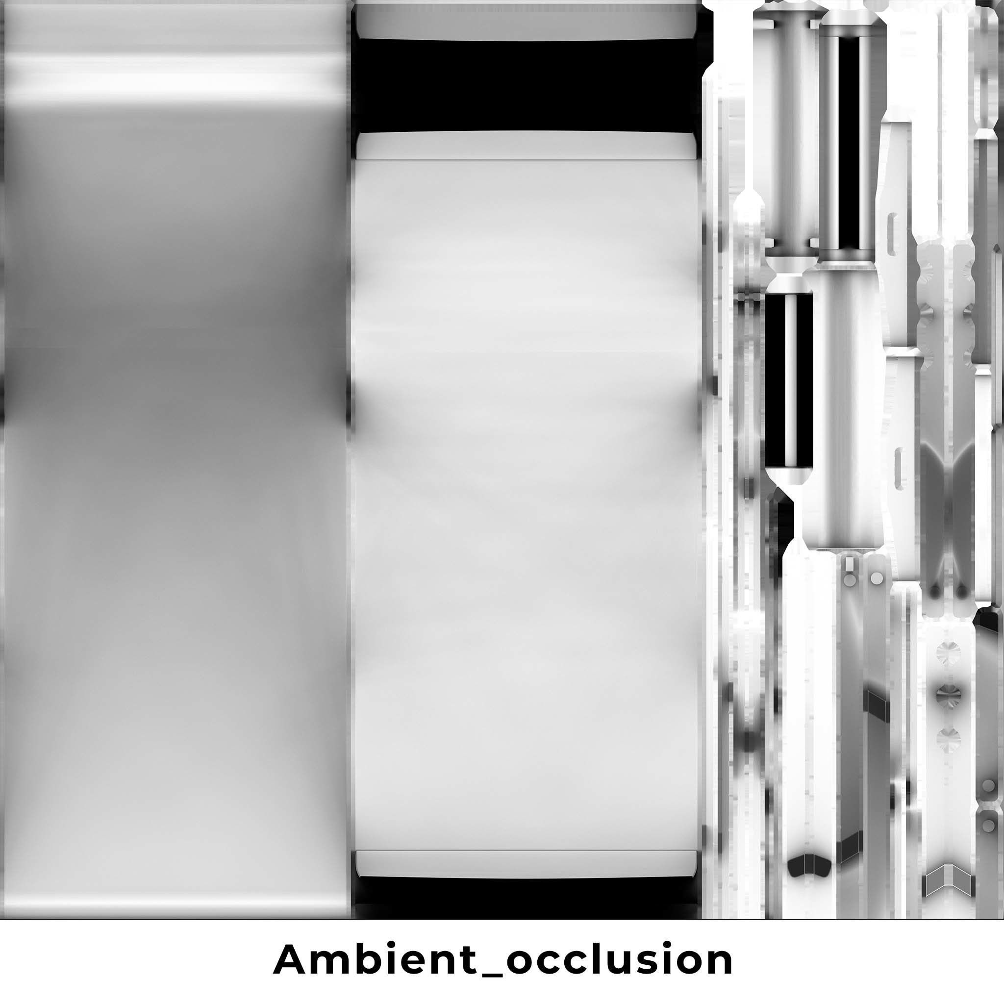 Wood Beach Chair Low-poly 3D model_24