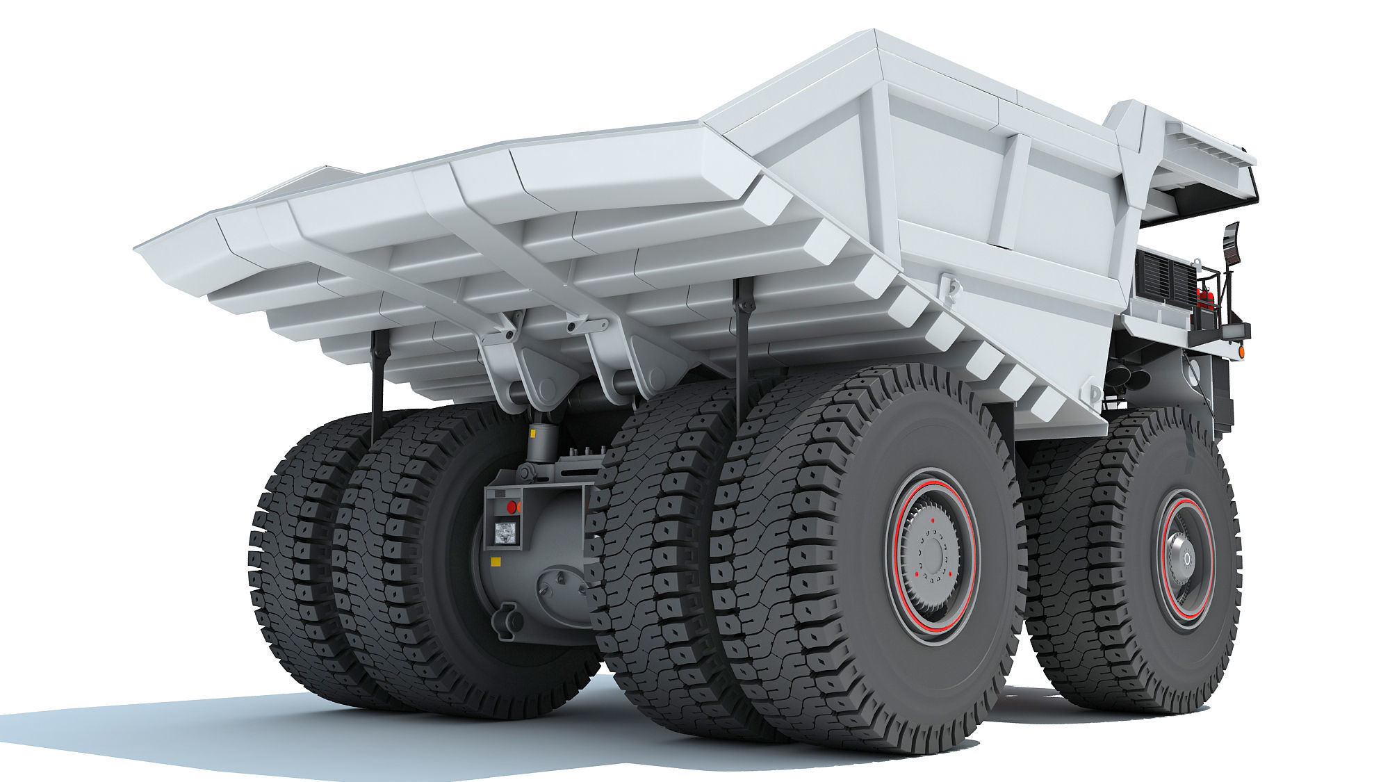 Mining Dump Truck 3D model_5