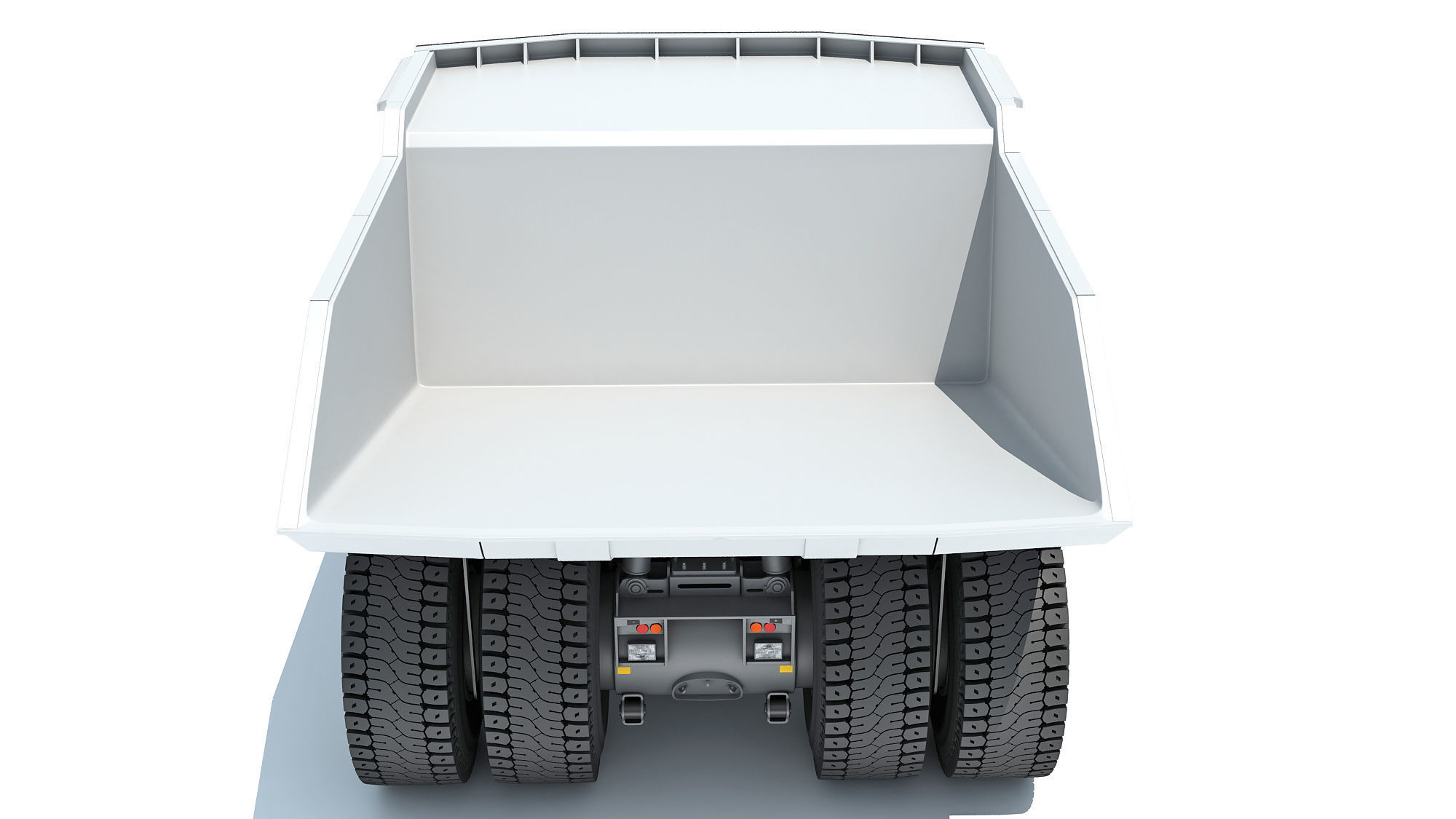 Mining Dump Truck 3D model_6