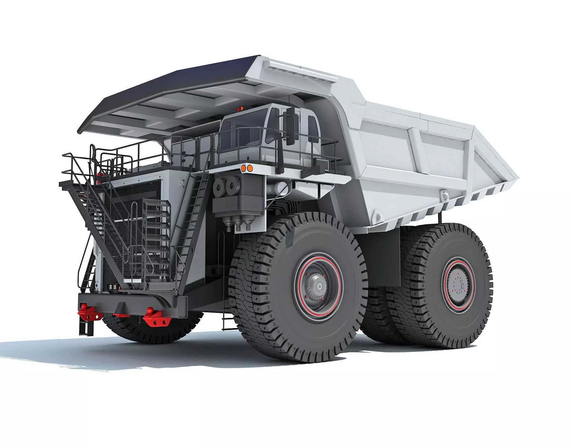 Mining Dump Truck 3D model_0