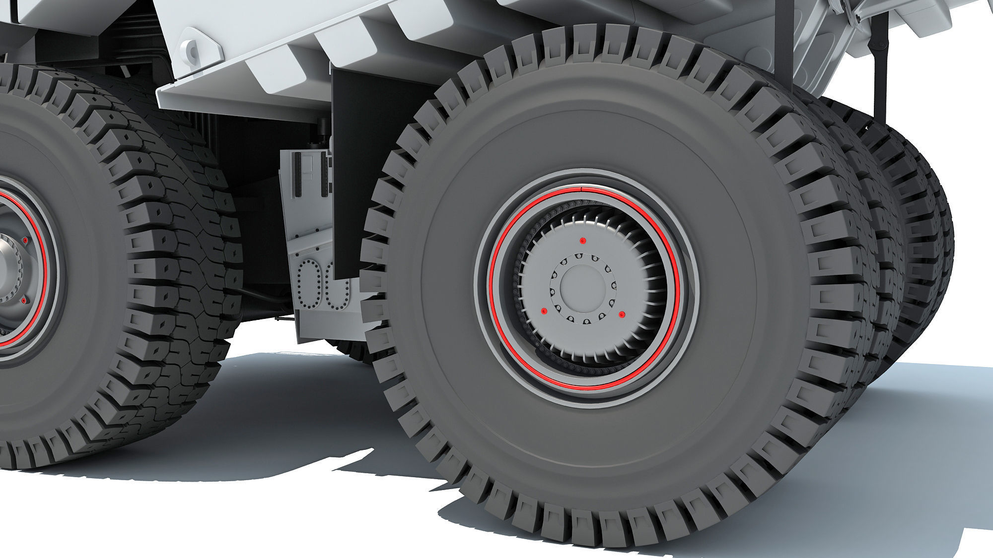 Mining Dump Truck 3D model_14