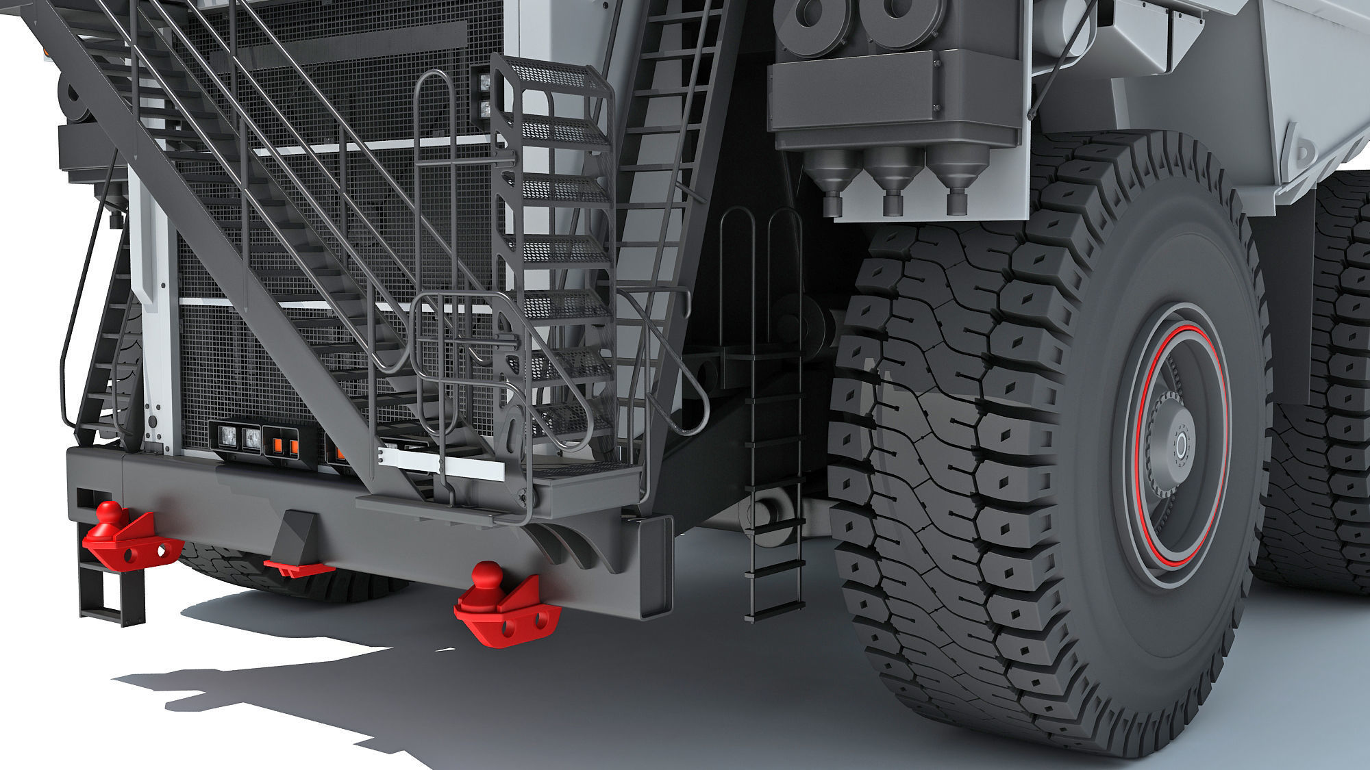 Mining Dump Truck 3D model_12