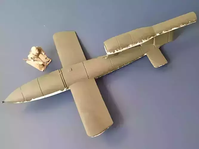 WW2 Flying Bomb 3D print model