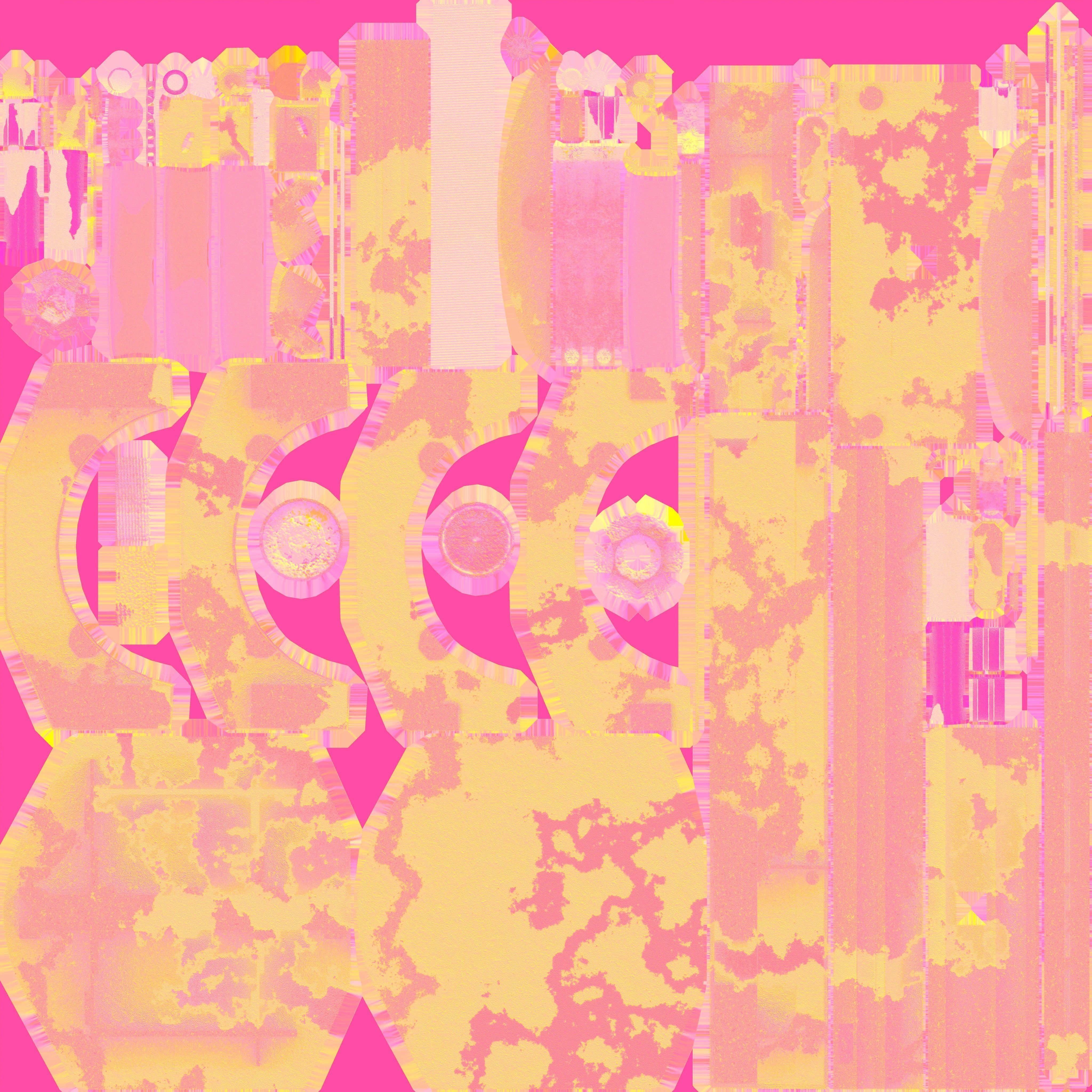 Spindle Gate Valve - Rusty Version - Package Low-poly 3D model_48