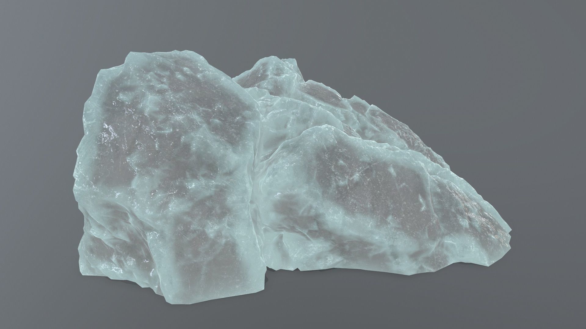 stairs Low-poly 3D model_10