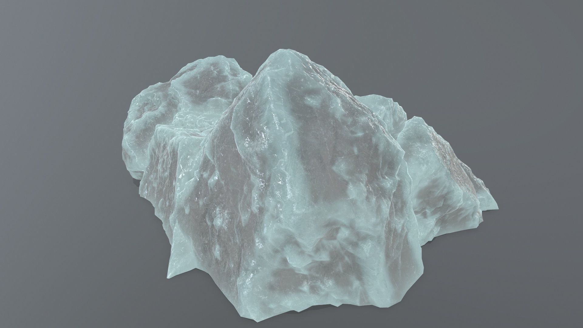 stairs Low-poly 3D model_9