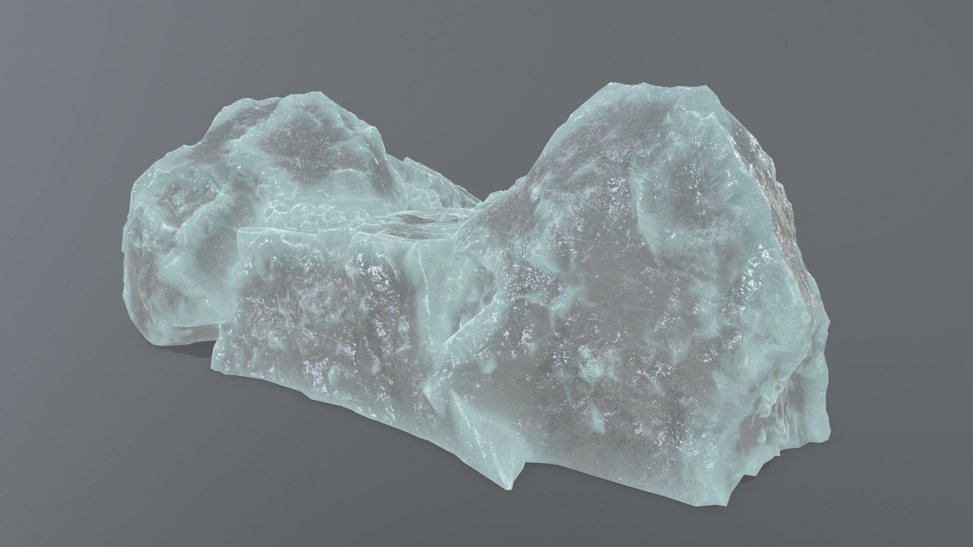 stairs Low-poly 3D model_8