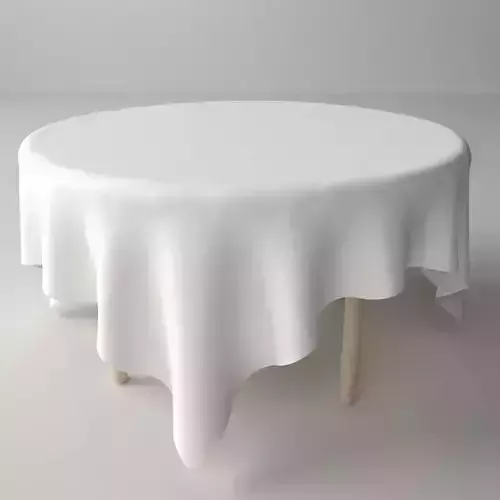 Table and Cloth 3D model