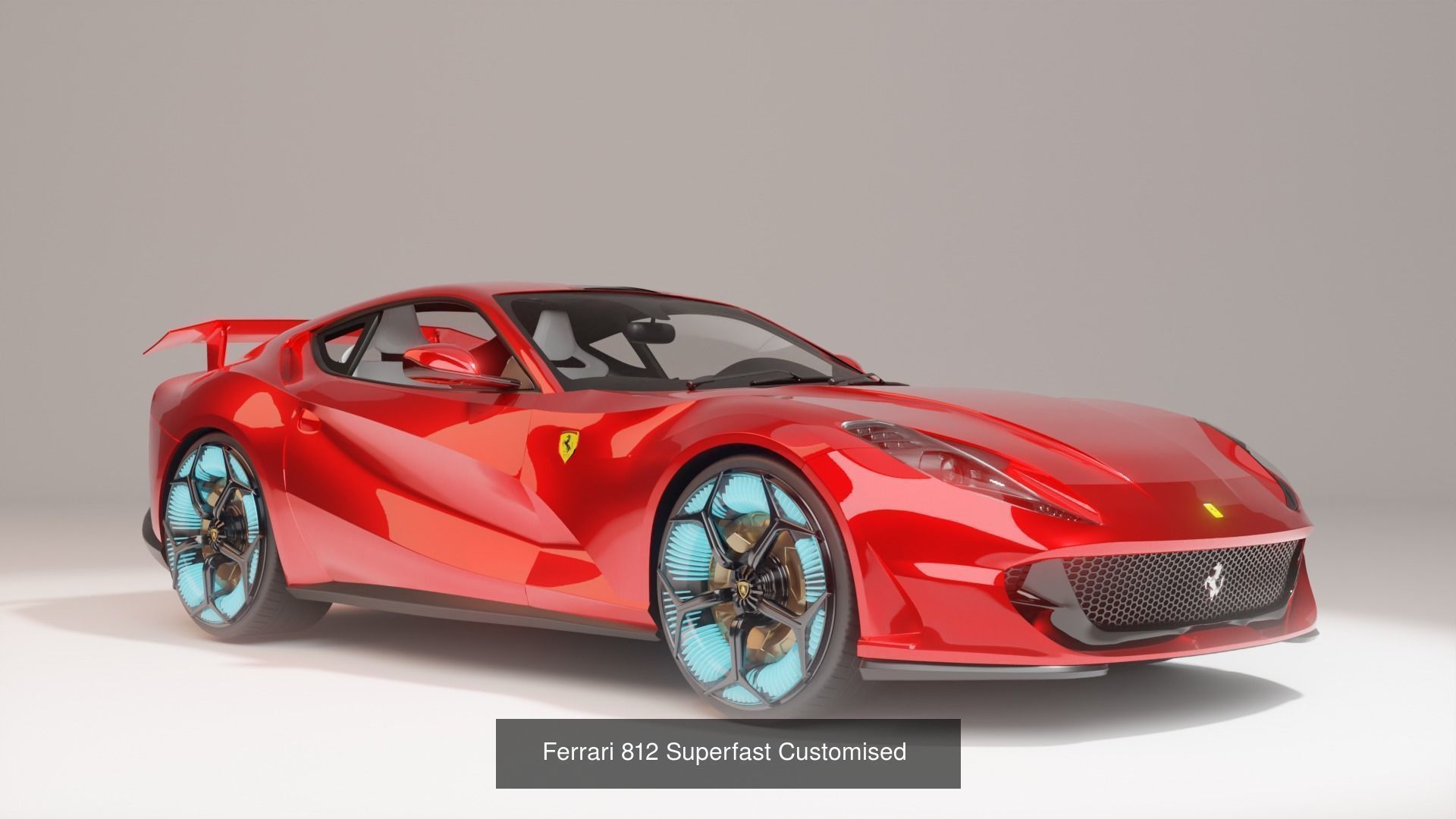 Ferrari Asset Pack 3D Model Collection_5