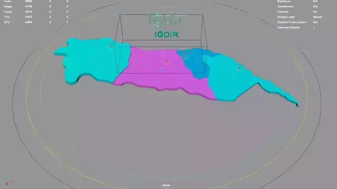 Igdir  Eastern Anatolia Region  Turkey map region geography