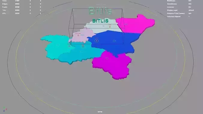 Bitlis  Eastern Anatolia Region  Turkey map region geography