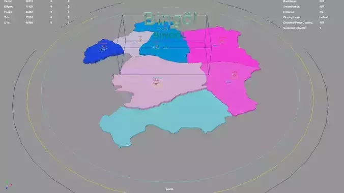 Bingol  Eastern Anatolia Region  Turkey map region geography