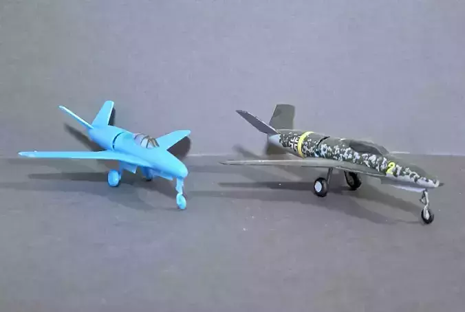 Messerschmitt P1110 3D print model