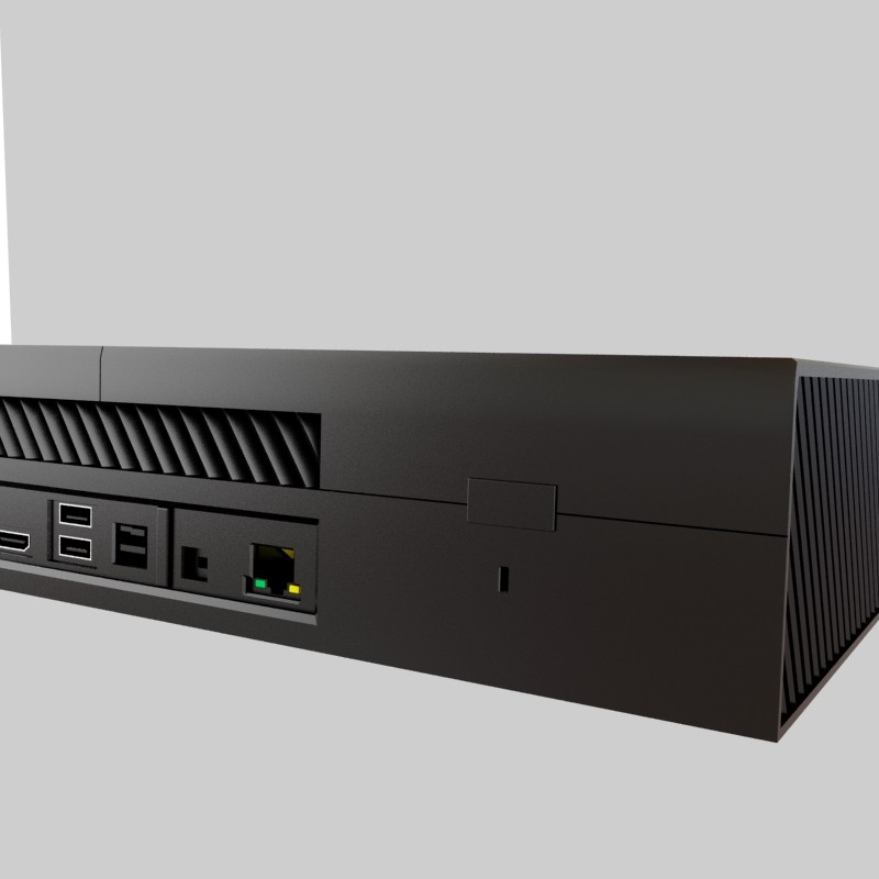 Xbox One Free 3D model_7