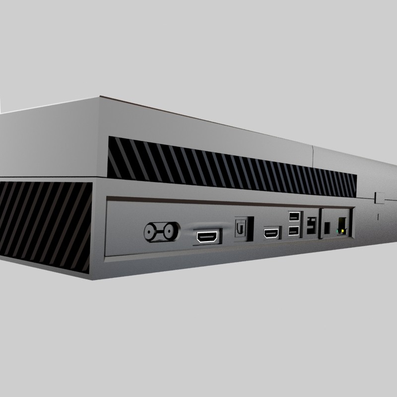 Xbox One Free 3D model_4
