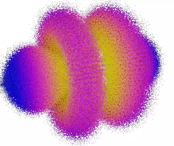 Harmonic Oscillator Wavefunction 1F 3D model