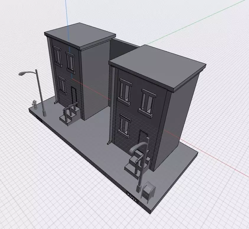 Roll House 3D model_0
