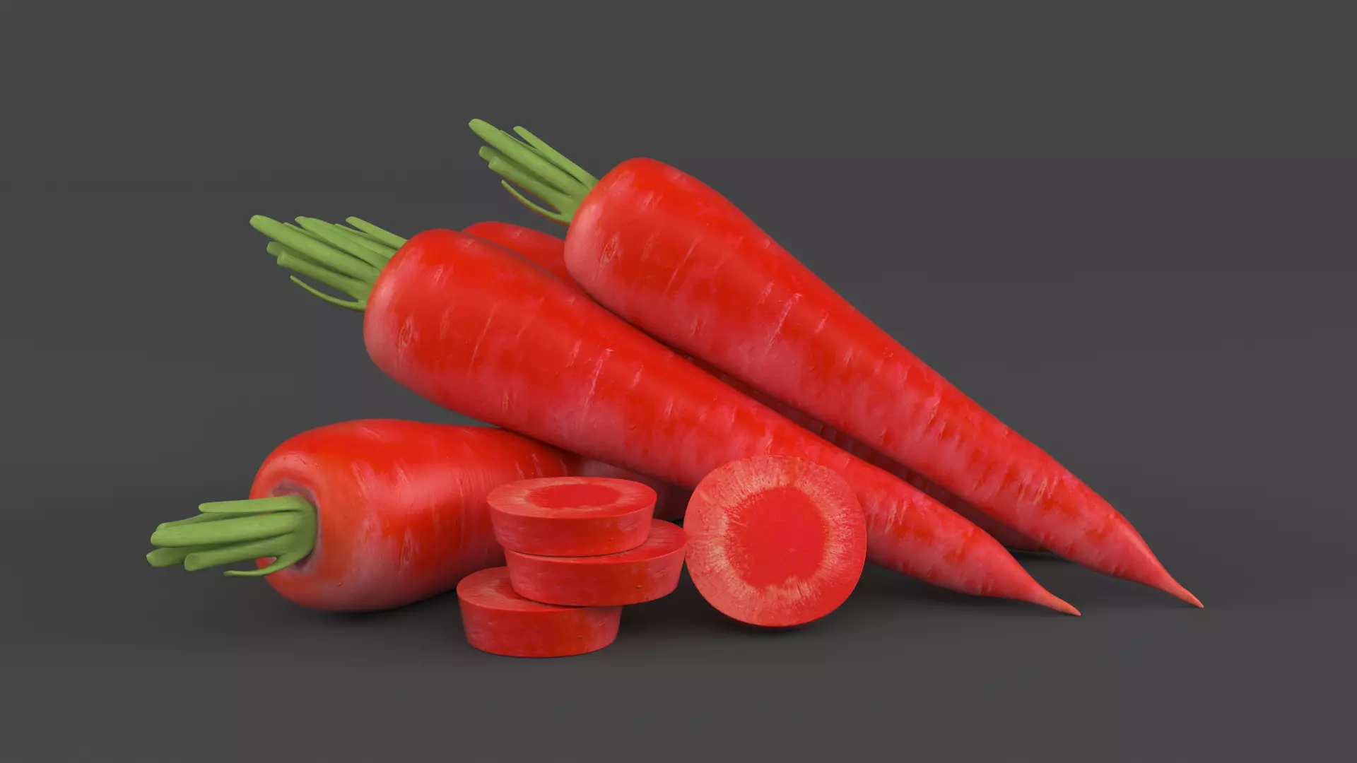 Carrot 3D model_0