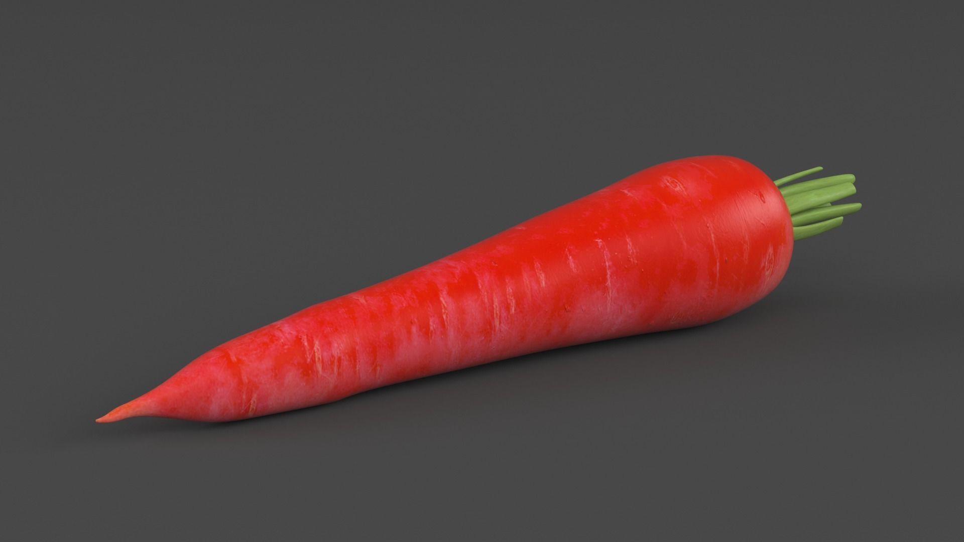 Carrot 3D model_1