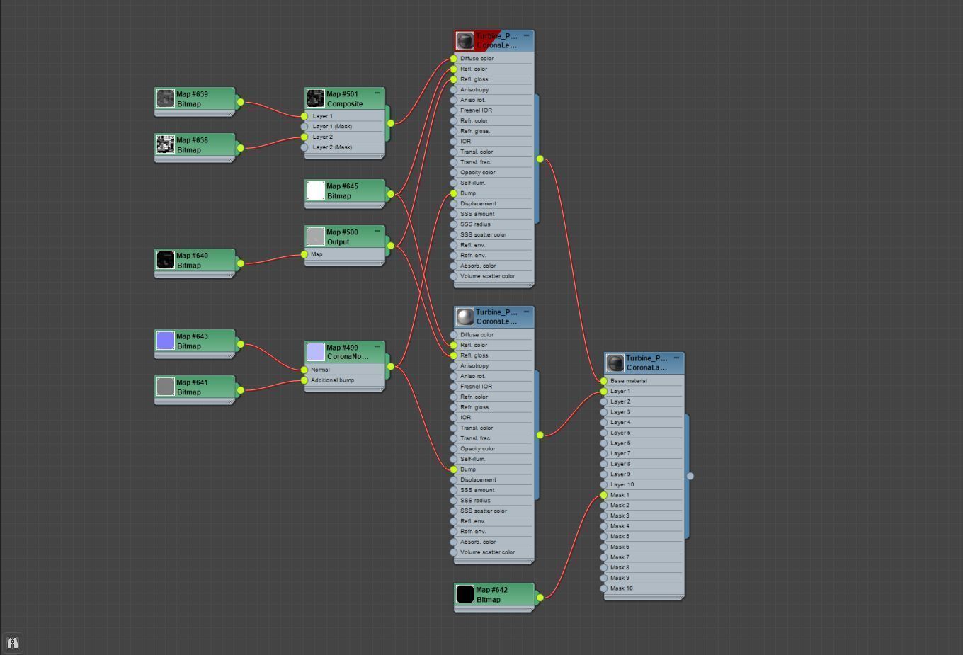 Union Pacific Gas turbine-electric locomotive Low-poly 3D model_97