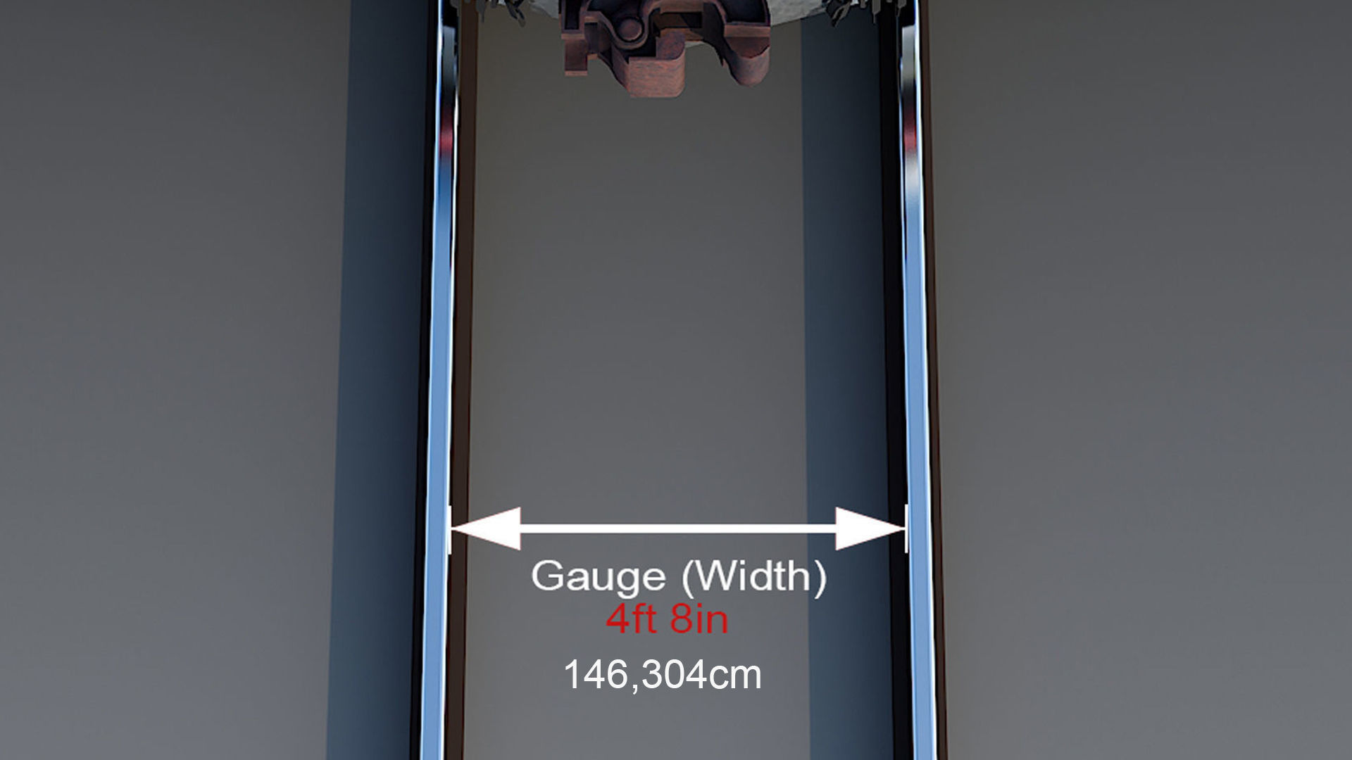 Union Pacific Gas turbine-electric locomotive Low-poly 3D model_59