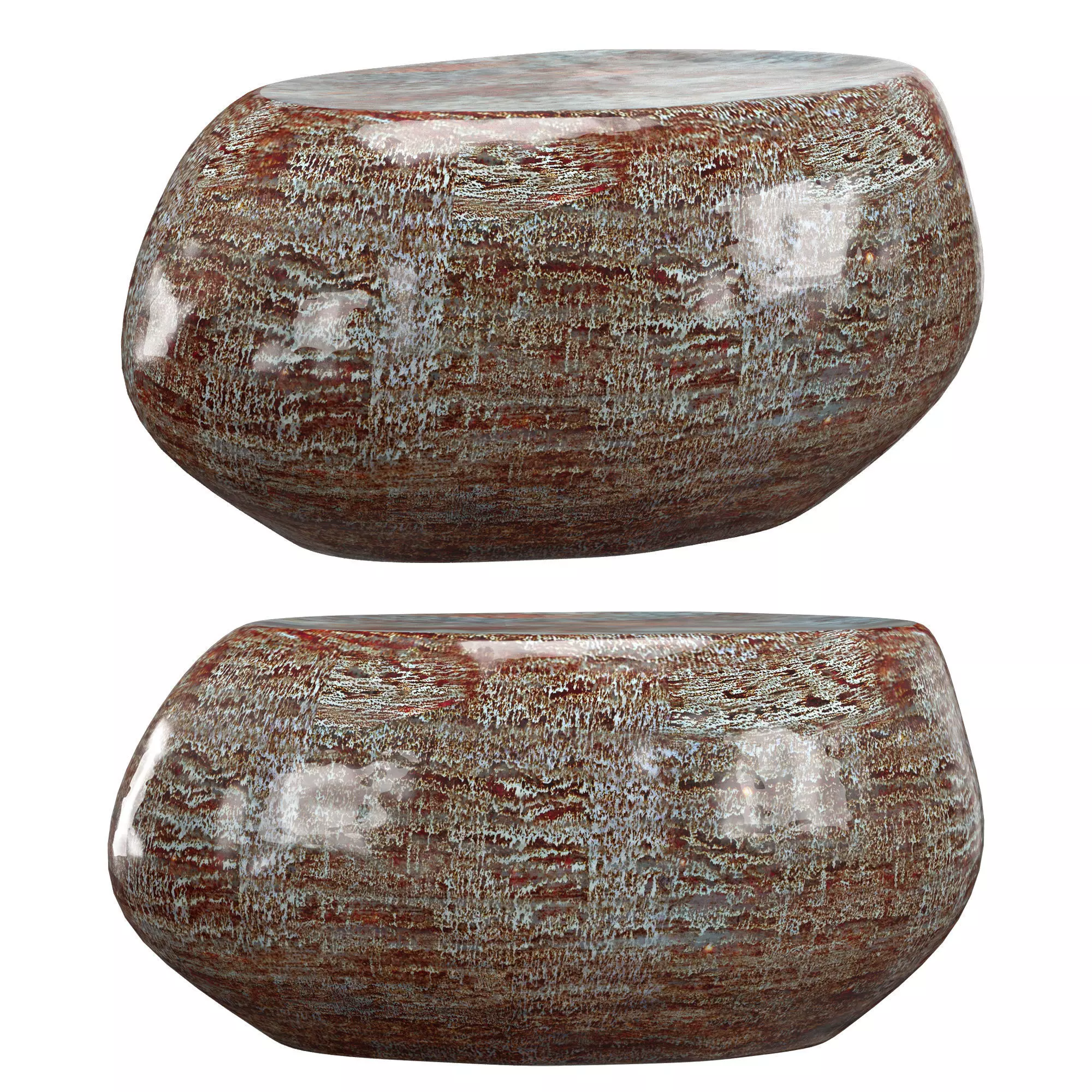 Fat Pebble side table 3D model_0