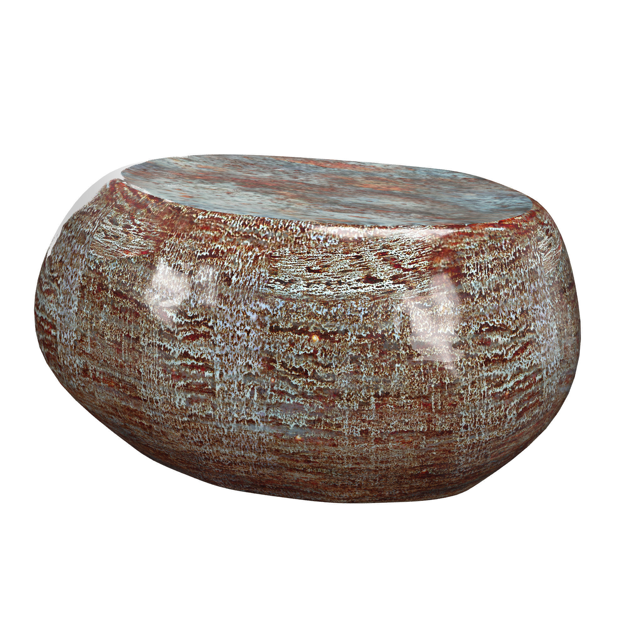 Fat Pebble side table 3D model_3