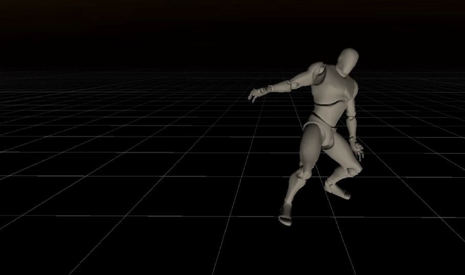 Attack Horror Animations  25 dynamic animations for UE4 skeleton Low-poly 3D model_12